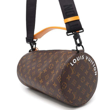 Load image into Gallery viewer, LOUIS VUITTON Soft Polochon NoirM46691 Monogram Macassar Canvas
