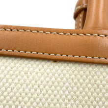 Load image into Gallery viewer, CELINE Vertical Cabas Brown/Beige 193302 Canvas Leather Size Mini
