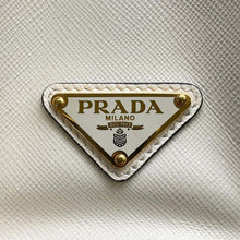 Load image into Gallery viewer, PRADA Saffiano Leather 2wayHandbag White1BA337 Leather Size Medium
