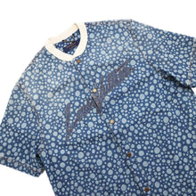 将图像加载到图库查看器中，LOUIS VUITTON LVxYK Infinity Dot Short Sleeve Blouson Size XL Blue1AB6O5 Cotton
