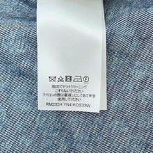 将图像加载到图库查看器中，LOUIS VUITTON LVxYK Infinity Dot Short Sleeve Blouson Size XL Blue1AB6O5 Cotton
