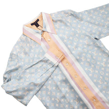 Load image into Gallery viewer, LOUIS VUITTON Monogram Shirt Size 36 MulticolorRW232D Silk100%
