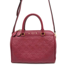 将图像加载到图库查看器中，LOUIS VUITTON Speedy BandouliereNM Rose pruyereM43736 Monogram Empreinte Leather Size 25
