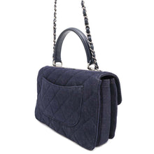 Load image into Gallery viewer, CHANEL Trendy CC 2WAY Chain Shoulder NavyA92236 Denim Size Small
