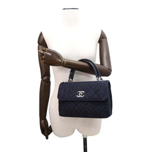 Load image into Gallery viewer, CHANEL Trendy CC 2WAY Chain Shoulder NavyA92236 Denim Size Small
