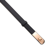 Load image into Gallery viewer, HERMES Kelly belt Size 23.4&quot;～42.1&quot; Black Epsom
