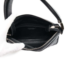 将图像加载到图库查看器中，CHANEL CC Logo One Shoulder Bag BlackA30795 Caviar Leather
