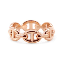 Load image into Gallery viewer, HERMES Chaine d&#39;Ancre Anchene Ring Size 52/#12 PM 18K Pink Gold
