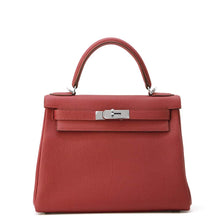 Load image into Gallery viewer, HERMES Kelly Retourne Rouge Grenat Togo Leather Size 28
