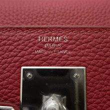 Load image into Gallery viewer, HERMES Kelly Retourne Rouge Grenat Togo Leather Size 28
