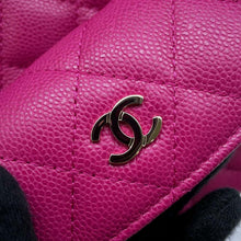 将图像加载到图库查看器中，CHANEL 2way Backpack Shoulder Bag Fuschia Pink AP3753 Caviar Leather
