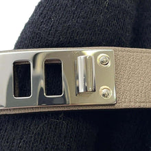 Load image into Gallery viewer, HERMES Mini Dog Single Tour Bracelet Size T2 Etoupe Swift Leather
