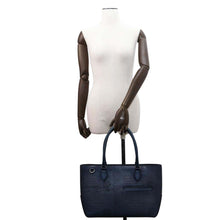 将图像加载到图库查看器中，Berluti Tote Bag Calligraphy To Jules BlueTOUJOURS_MINI_NEO-V2 Leather Size Mini
