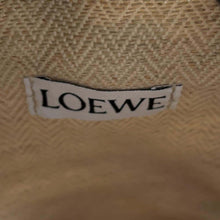 将图像加载到图库查看器中，LOEWE Anagram cutout pocket Black/EcruC922Y62X07 Classic Calf LeatherLeather Canvas
