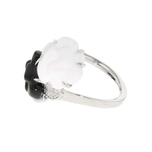 Load image into Gallery viewer, CHANEL Camellia Ring Size 48/#8J2938 18K White Gold
