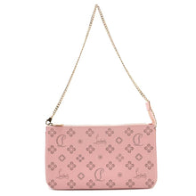 将图像加载到图库查看器中，Christian Louboutin LOUBILA Zip-up Clutch Bag Pink3225038 Leather
