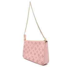 将图像加载到图库查看器中，Christian Louboutin LOUBILA Zip-up Clutch Bag Pink3225038 Leather
