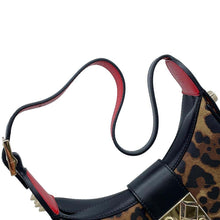 Load image into Gallery viewer, Christian Louboutin Carasky Mini Carasky Mini Shoulder Leopard Brown/Black1225184 Leather Size Mini
