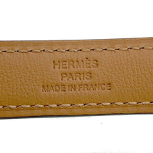 将图像加载到图库查看器中，HERMES Kelly Belt Size 23.4&quot;～41.7&quot; White Epsom
