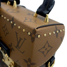 将图像加载到图库查看器中，LOUIS VUITTON Camera box NoirM82465 Monogram Monogram Reverse Canvas
