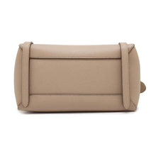 将图像加载到图库查看器中，CELINE Belt Bag 2WAY Handbag Taupe Grey180153 Leather Size micro
