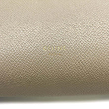 将图像加载到图库查看器中，CELINE Belt Bag 2WAY Handbag Taupe Grey180153 Leather Size micro
