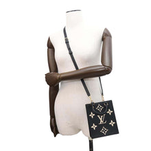 Load image into Gallery viewer, LOUIS VUITTON Petit Sac Plat NoirM81416 Monogram Empreinte Leather
