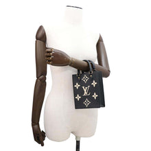 将图像加载到图库查看器中，LOUIS VUITTON Petit Sac Plat NoirM81416 Monogram Empreinte Leather
