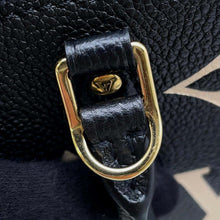 Load image into Gallery viewer, LOUIS VUITTON Petit Sac Plat NoirM81416 Monogram Empreinte Leather
