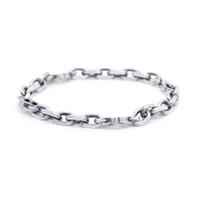 将图像加载到图库查看器中，GUCCI Interlocking Chain Bracelet Size 19 Silver620798 Ag925
