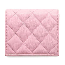 Load image into Gallery viewer, CHANEL Matelasse Bifold Wallet Wallet PinkAP3055 Caviar Leather
