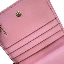 Load image into Gallery viewer, CHANEL Matelasse Bifold Wallet Wallet PinkAP3055 Caviar Leather
