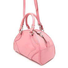 将图像加载到图库查看器中，PRADA 2WAY Bowling Bag Pink1BB071 Leather
