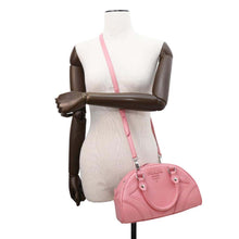 Load image into Gallery viewer, PRADA 2WAY Bowling Bag Pink1BB071 Leather
