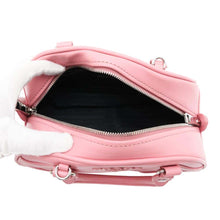 Load image into Gallery viewer, PRADA 2WAY Bowling Bag Pink1BB071 Leather
