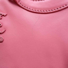 将图像加载到图库查看器中，PRADA 2WAY Bowling Bag Pink1BB071 Leather
