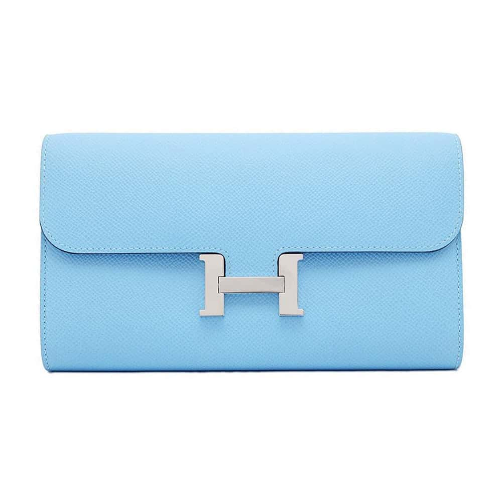 HERMES Constance to Go Celeste Epsom