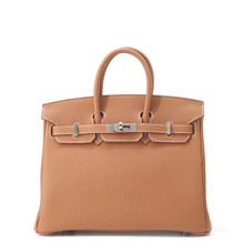 将图像加载到图库查看器中，HERMES Birkin Gold Togo Leather Size 25
