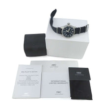 将图像加载到图库查看器中，IWC Big Pilot&#39;s Watch Petit Prince W46.2mm Stainless Steel Fabric Blue DialIW501002
