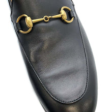 Load image into Gallery viewer, GUCCI Horsebit loafers Black404069 Leather Size 38 1/2
