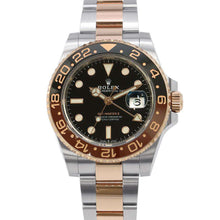 Load image into Gallery viewer, ROLEX GMT MasterⅡ W40mm Stainless Steel K18PG Black Dial126711CHNR
