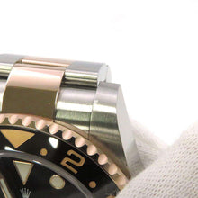 Load image into Gallery viewer, ROLEX GMT MasterⅡ W40mm Stainless Steel K18PG Black Dial126711CHNR
