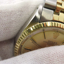 Load image into Gallery viewer, ROLEX Datejust W36mm Stainless Steel K18YG Champagne Dial1601
