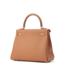 Load image into Gallery viewer, HERMES Kelly Retourne Gold Togo Leather Size 25
