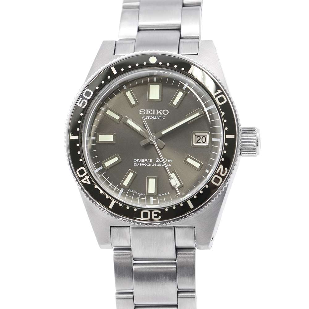 SEIKO Prospex Diver Scuba Historical Collection First Diver W39.9mm Stainless Steel Gray DialSBDX019