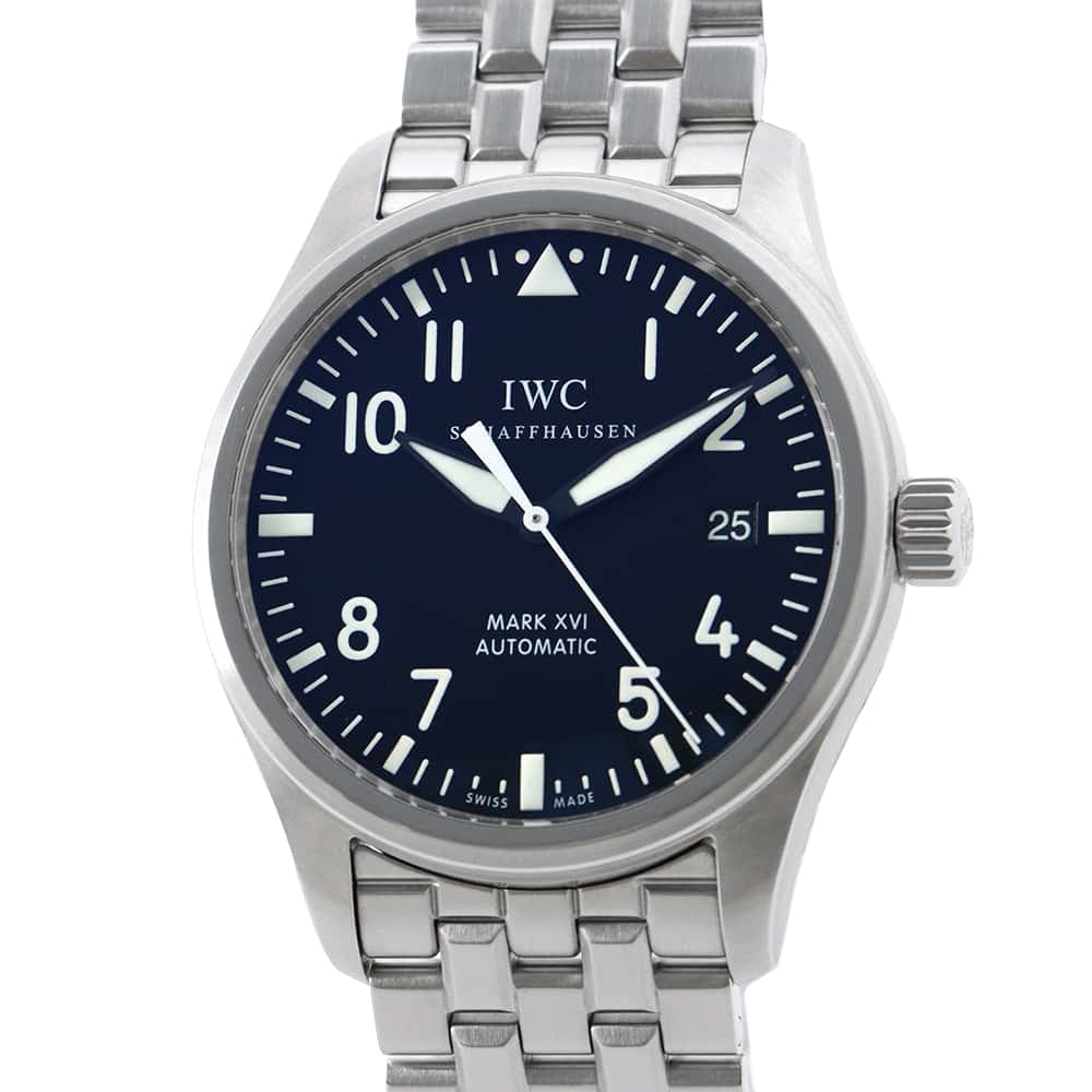 IWC Pilot's watch mark XVI W39mm Stainless Steel Black DialIW325504