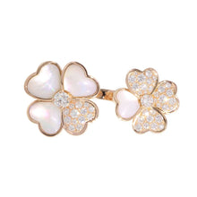 Load image into Gallery viewer, Van Cleef &amp; Arpels Cosmos Entree Les Doors Ring Size 53/#13VCARO55100 18K Pink Gold
