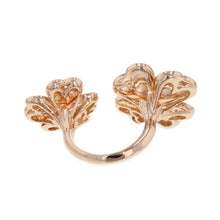 将图像加载到图库查看器中，Van Cleef &amp; Arpels Cosmos Entree Les Doors Ring Size 53/#13VCARO55100 18K Pink Gold
