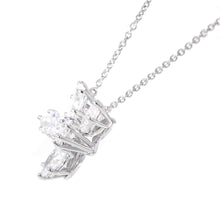 将图像加载到图库查看器中，HARRY WINSTON Winston Cluster Pendant Size LargePEDPCLWC Pt950
