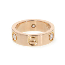 将图像加载到图库查看器中，CARTIER Love Ring Classic Model Diamond Size 48/#8B4087500/B4087548 18K Pink Gold
